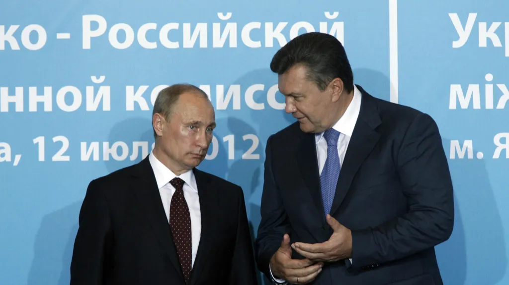 Valdimir Putin a Viktor Janukovyč