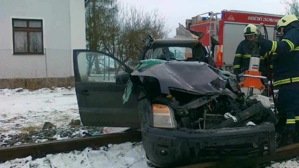 Nehoda na přejezdu