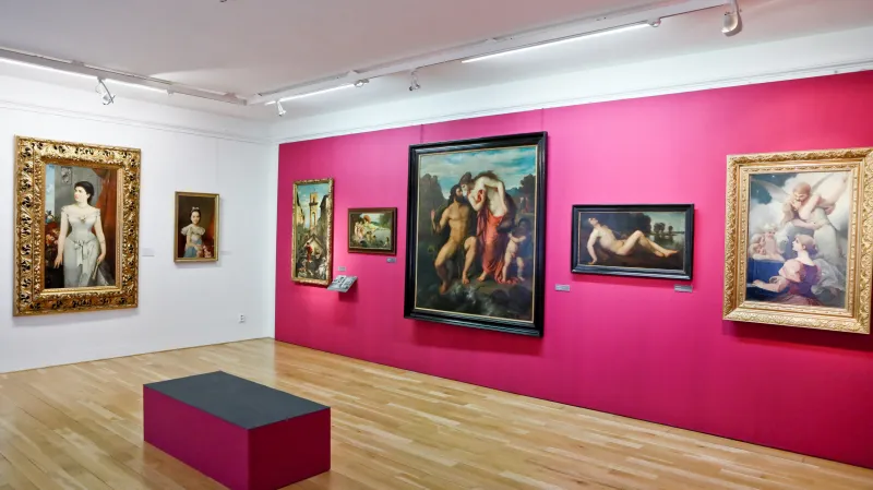 Z výstavy Emil Pirchan: „Malerfürst“ brněnské okružní třídy