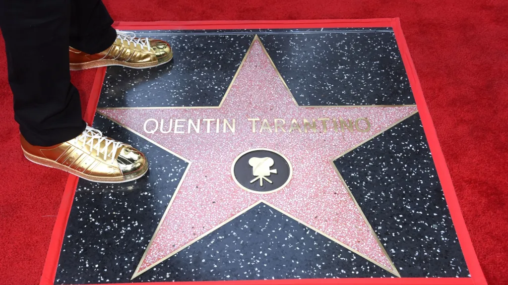 Quentin Tarantino dostal hvězdu na chodníku slávy
