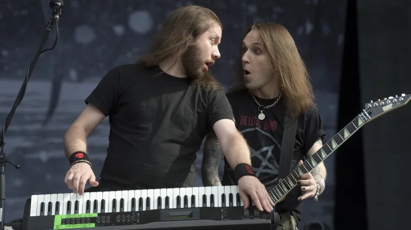 Alexi Laiho (vpravo) a Janne Wirman