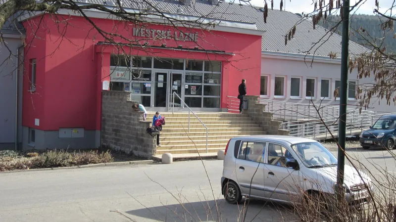 Bazén v Boskovicích - místo soutěže