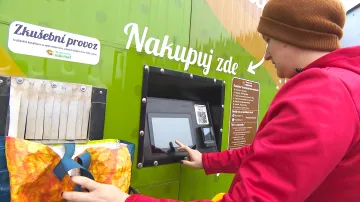 Automat na brambory v Letohradě na Orlickoústecku
