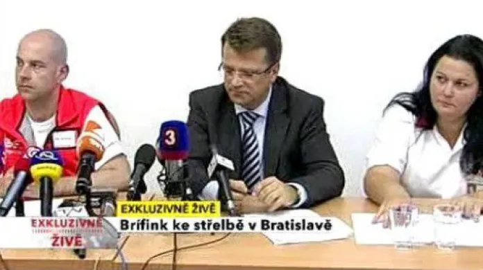 TK slovenské policie ke střelbě v Bratislavě