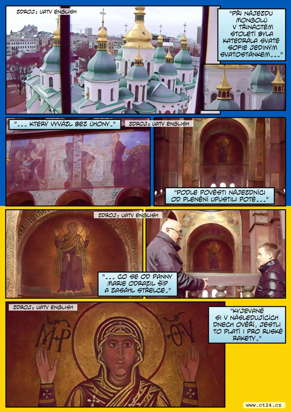 Rusové nám záměrně ničí kulturní dědictví, zní z Ukrajiny