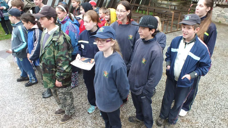 Ze závodu ve Skalici nad Svitavou