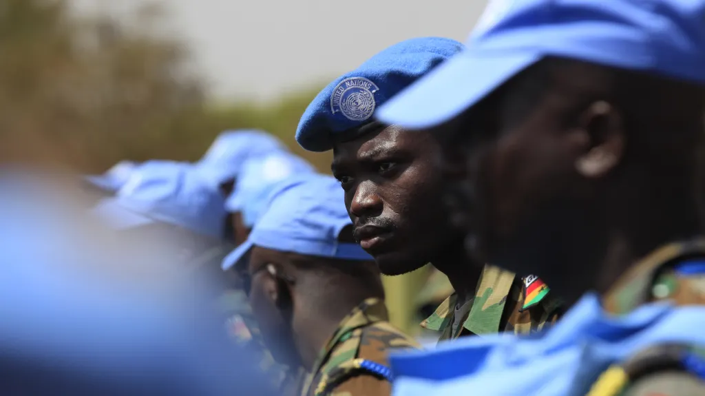 Členové mírové mise OSN (ilustrační foto)