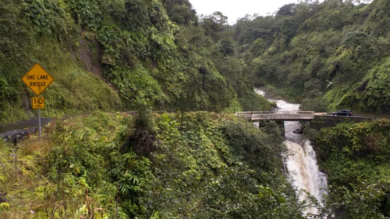 Hana Highway na Havaji