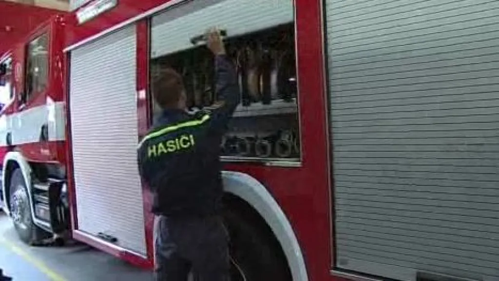 Garáž pro hasičské vozy
