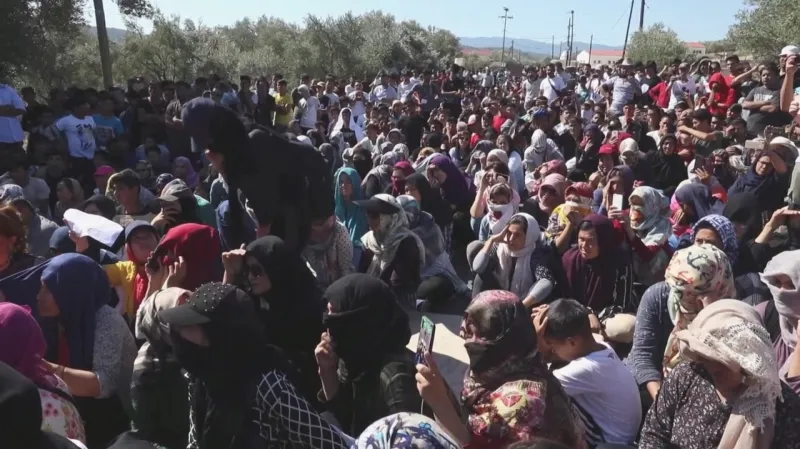 Situace v táboře Moria