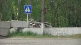 Hlídky na předměstí Slavjansku