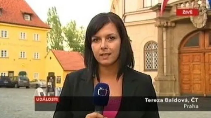 Živý vstup Terezy Baldové