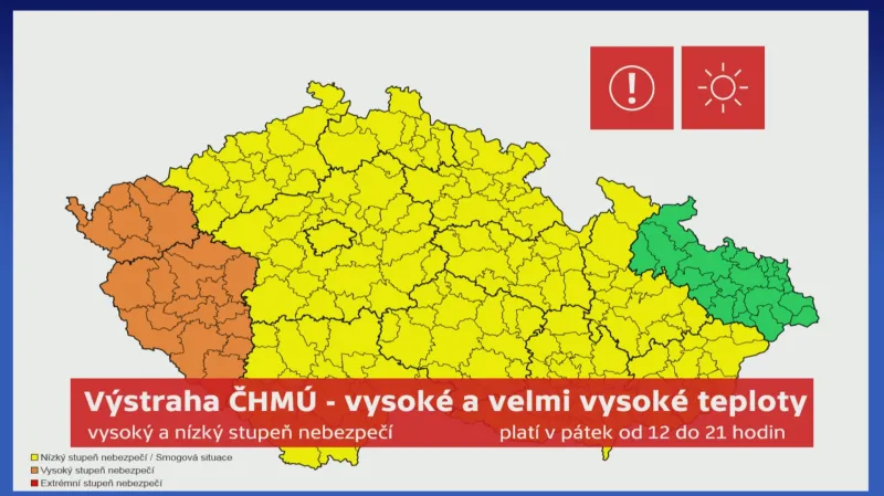 Výstraha 26. 7.