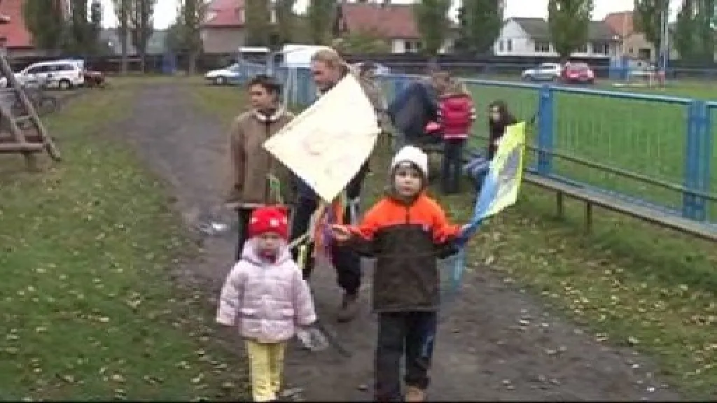 Malý účastník drakiády