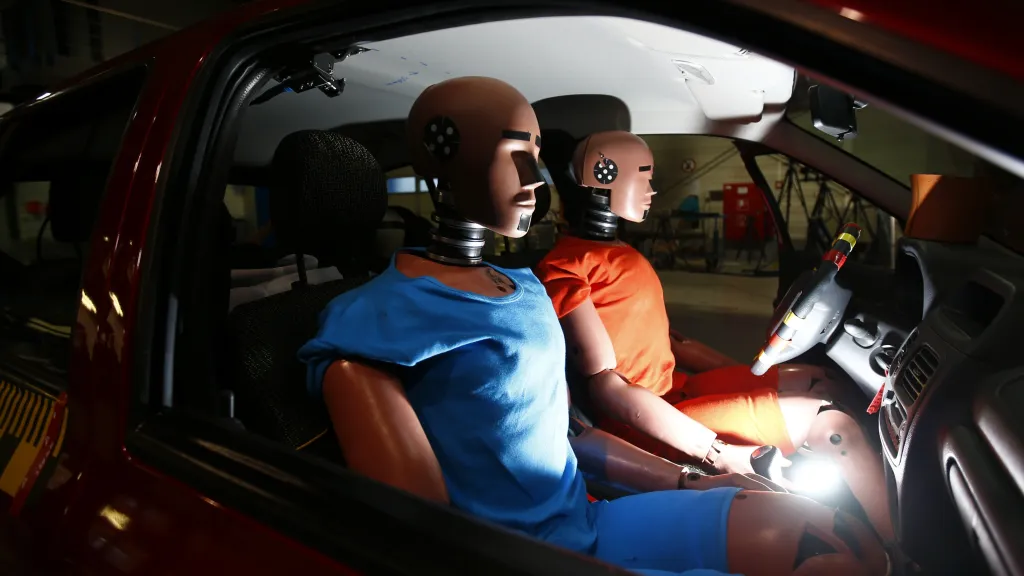 Figuríny určené ke crashtestu