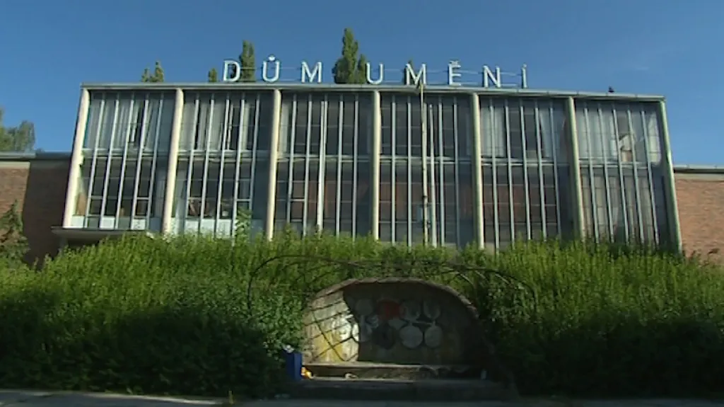 Dům umění ve Zlíně je dnes prázdný