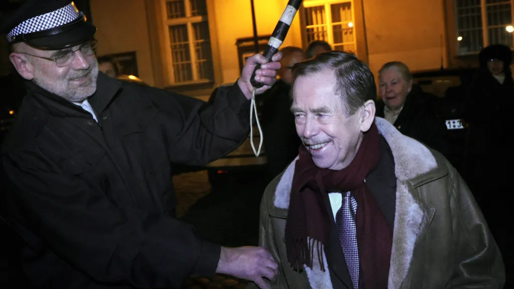 Václav Havel a Jan Ruml