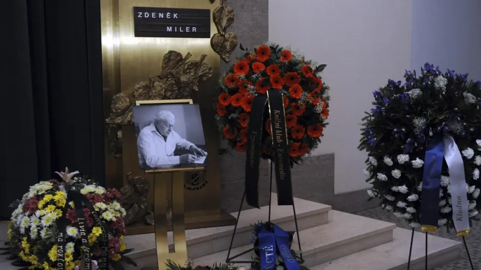 Poslední rozloučení se Zdeňkem Milerem