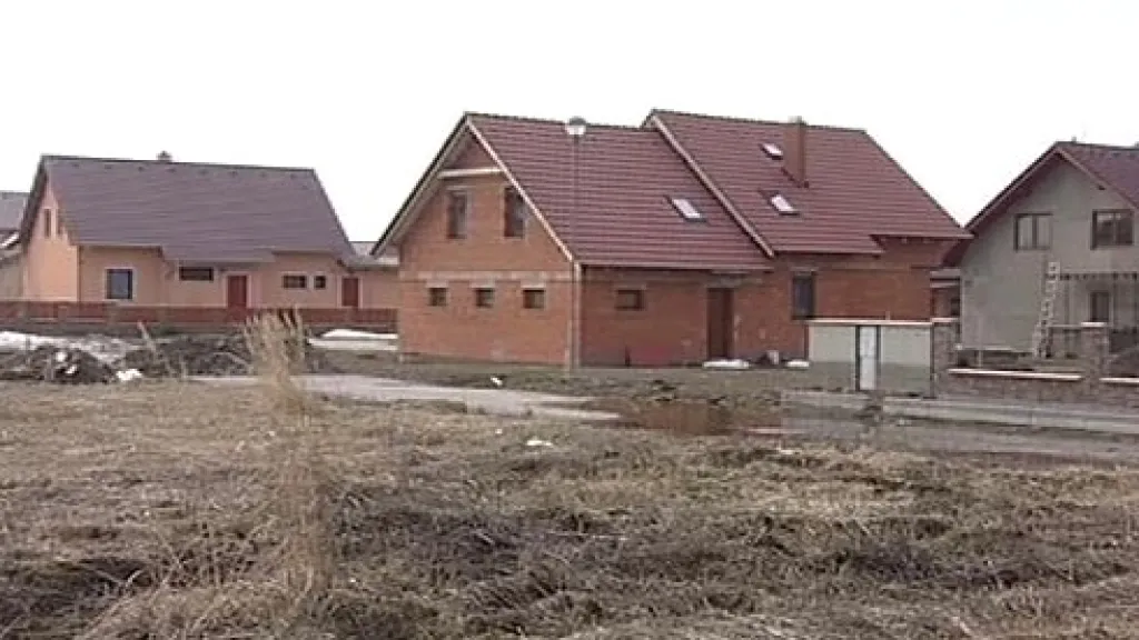 Výstavba rodinných domků v v obci Humburky