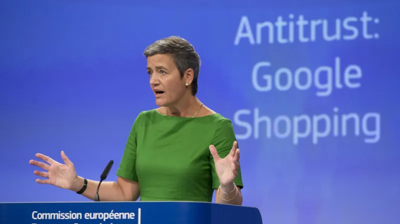 Eurokomisařka pro hospodářskou soutěž Margrethe Vestagerová