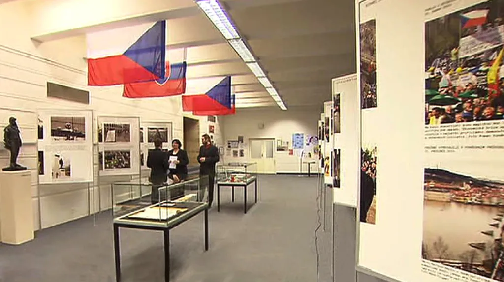 Výstava 20 let samostatnosti Česka a Slovenska