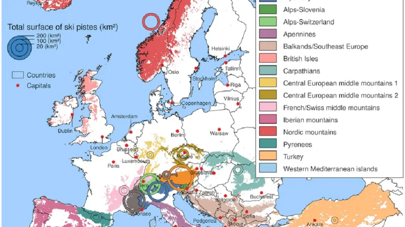 Oblasti zkoumané ve studii