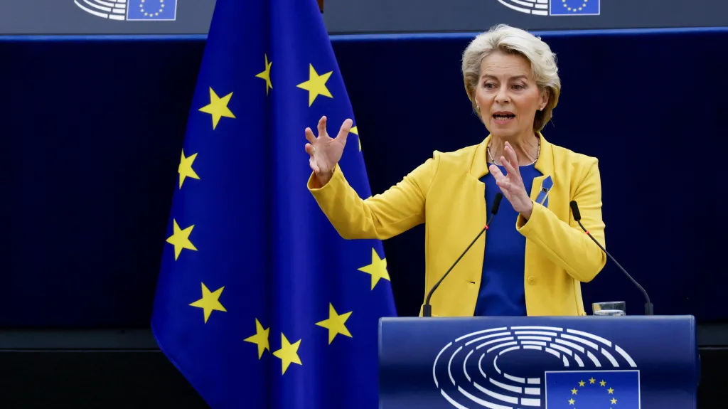Předsedkyně Evropské komise Ursula von der Leyenová
