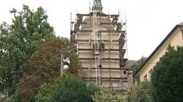 Kostel nejsvětější trojice ve Zdounkách čeká rekonstrukce věže