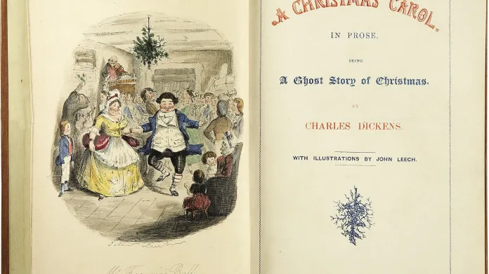 První vydání Dickensovy Vánoční koledy