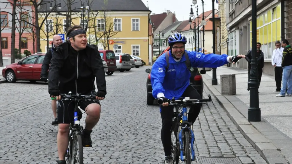 Ze zahájení cyklistické sezony - Dolní Poohří