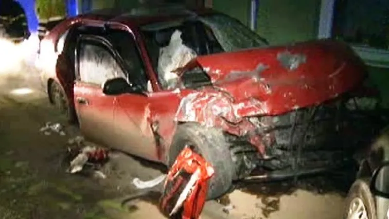 Nehoda v obci Blučina