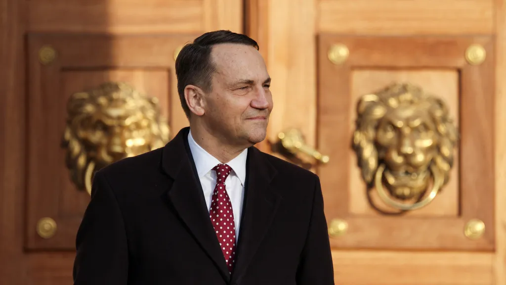 Polský ministr zahraničí Radoslaw Sikorski