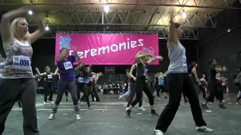 Nácvik na londýnský ceremoniál