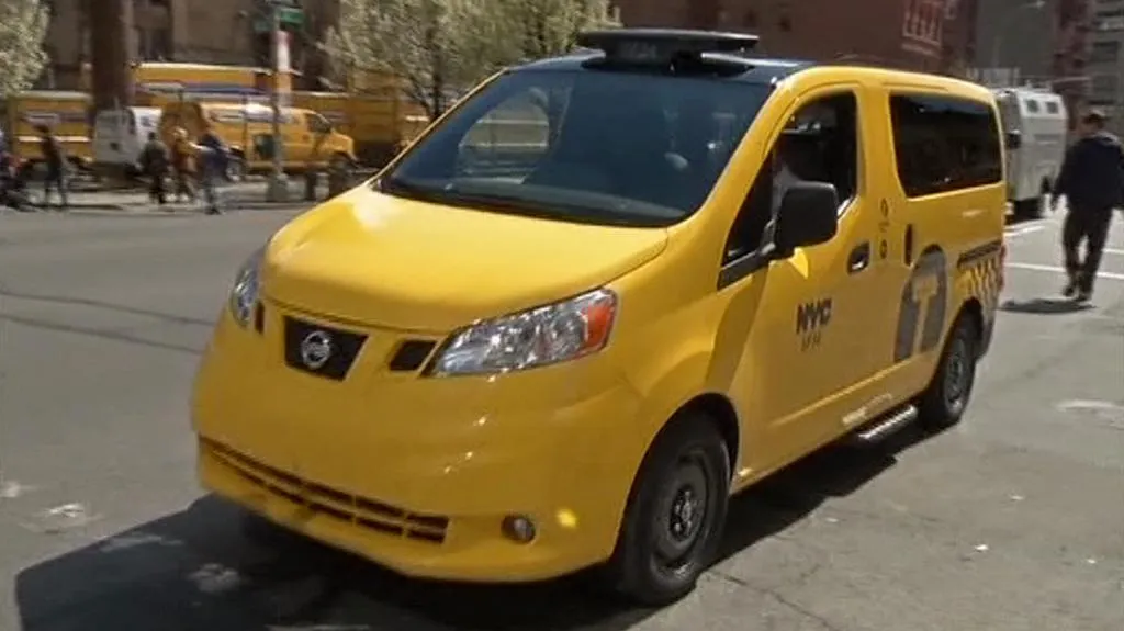 Nový newyorský taxík s hybridním pohonem