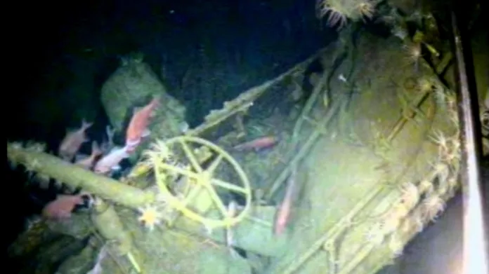 Nalezená australská ponorka