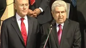 Mehmet Ali Talat a Demetris Christofias