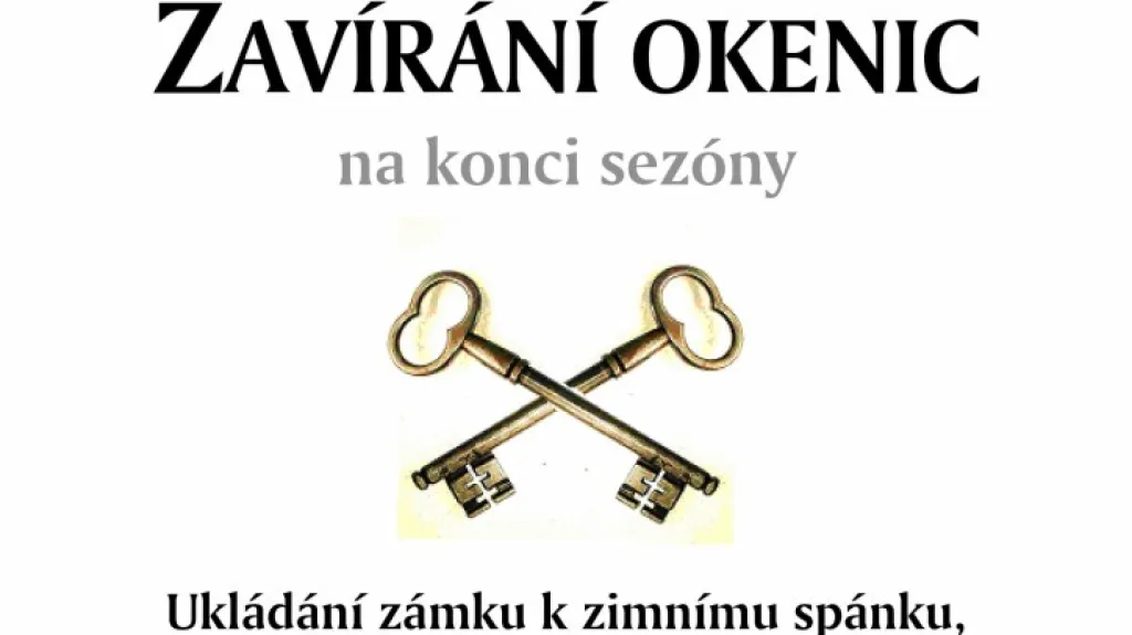 Z pozvánky na zámek Velké Březno