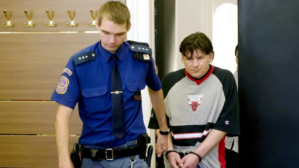 Obžalovaný Michal Šeda u soudu