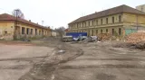 Demolice kasáren Julia Fučíka v Českých Budějovicích