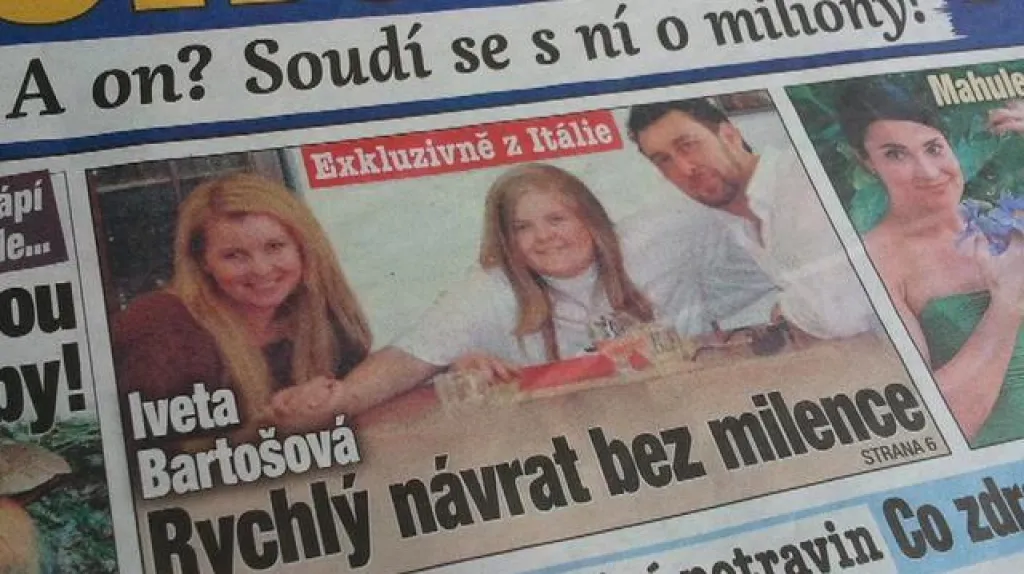 Bulvár o Ivetě Bartošové