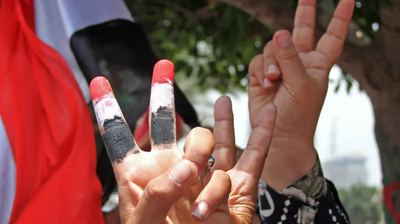 Egypťané slaví vítězství Sísího v prezidentských volbách