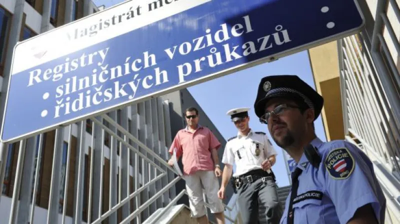 Dopolední situace s registrem v Česku
