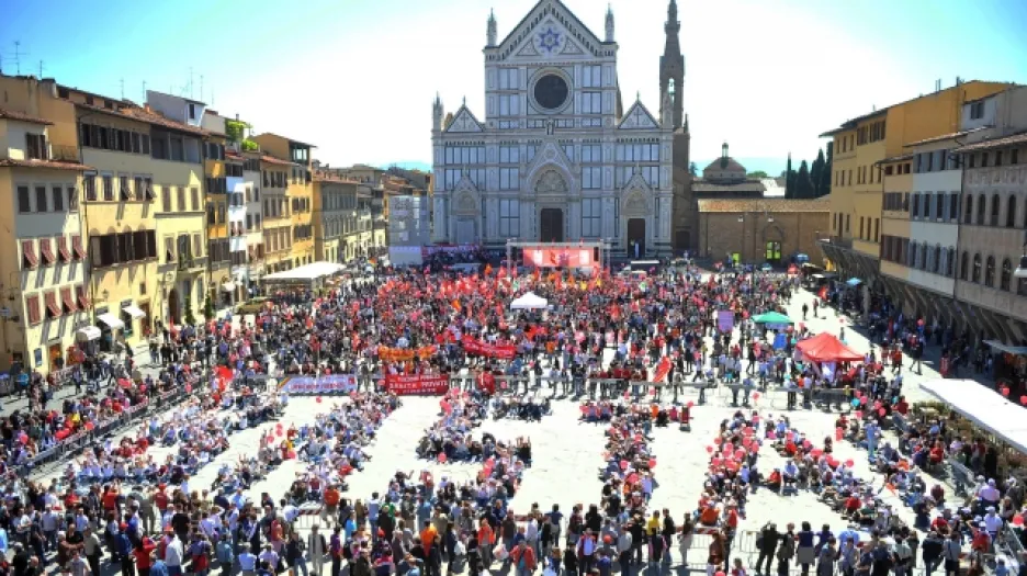 Stávka v Itálii