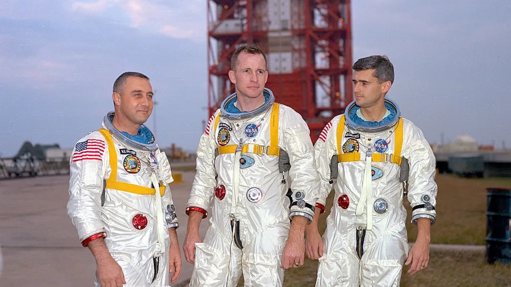 Posádka Apollo 1 - Grissom, White, Chaffee