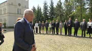 Václav Klaus přivítal rektory