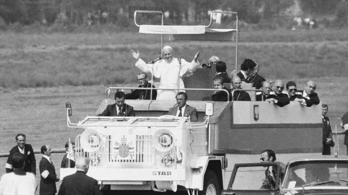 Jan Pavel II. na návštěvě Polska v roce 1979
