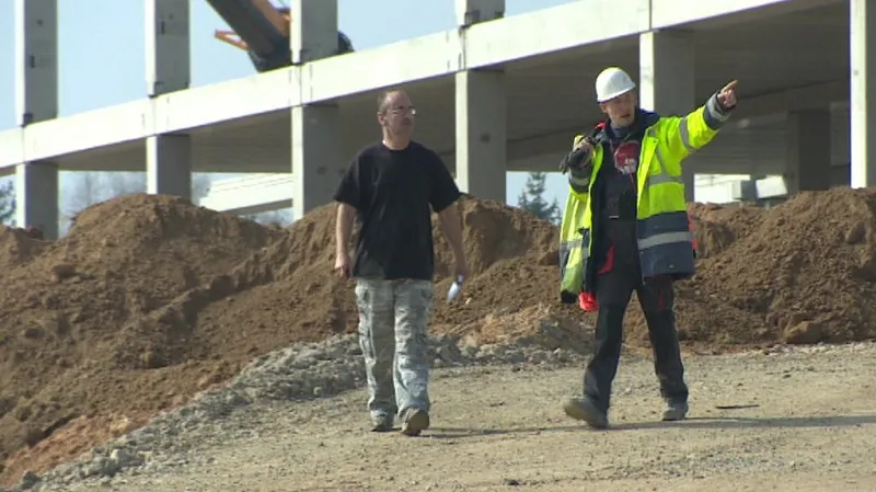 Stavba v Přešticích