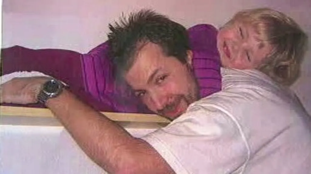 Anička se svým tatínkem