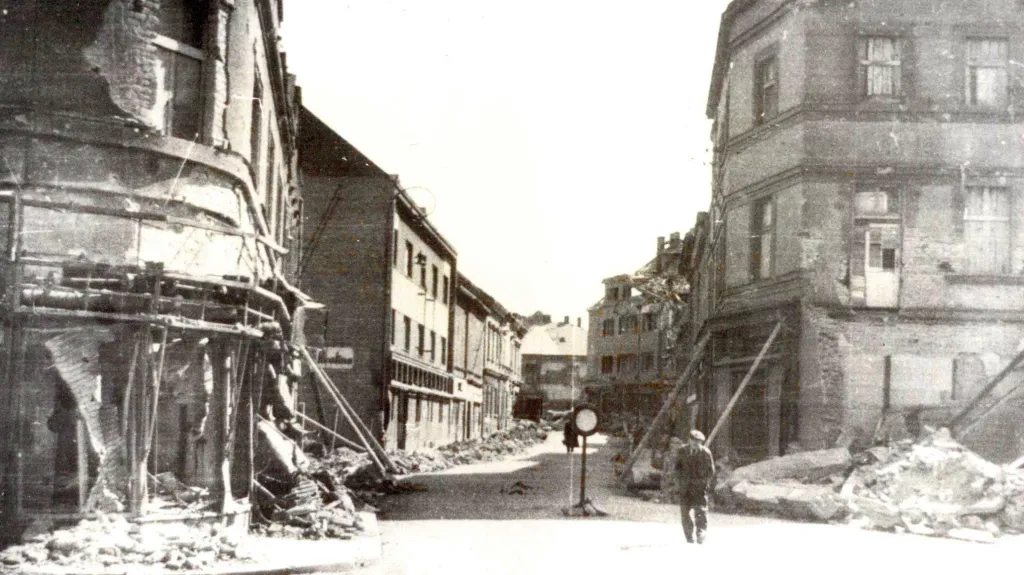 Jungmannova ulice v centru města