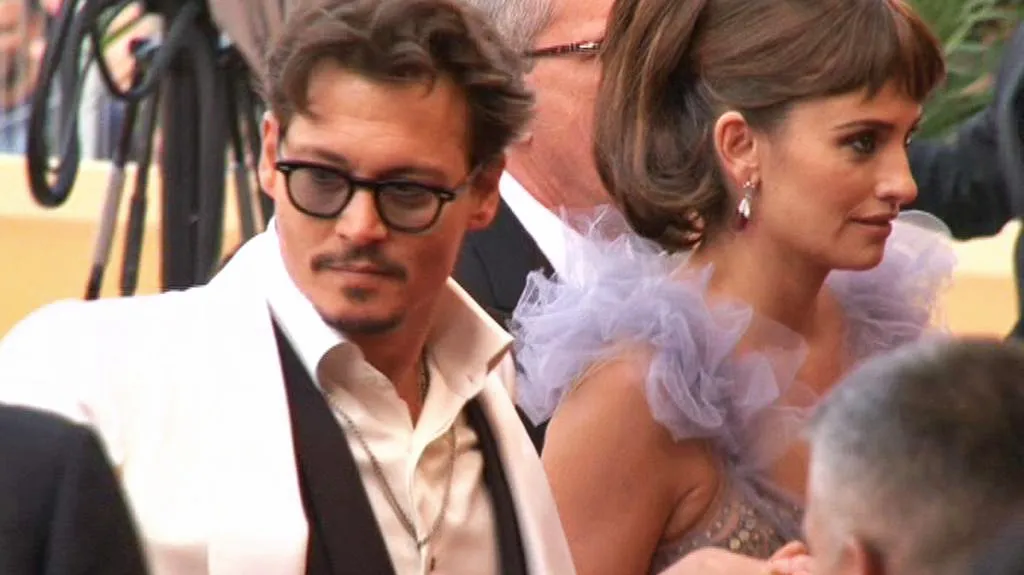 Johnny Depp na festivalu v Cannes